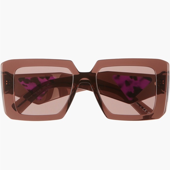 Prada 51MM sunglasses light brown NIB - Picture 1 of 7